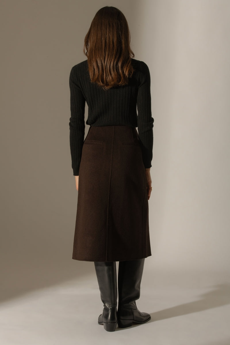 Pull Col Rond - Kylie - Noir