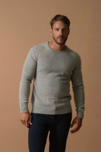 Jersey Cuello Redondo 4 Hebras - Eden - Nuage Chiné