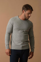 Jersey Cuello Redondo 4 Hebras - Eden - Nuage Chiné