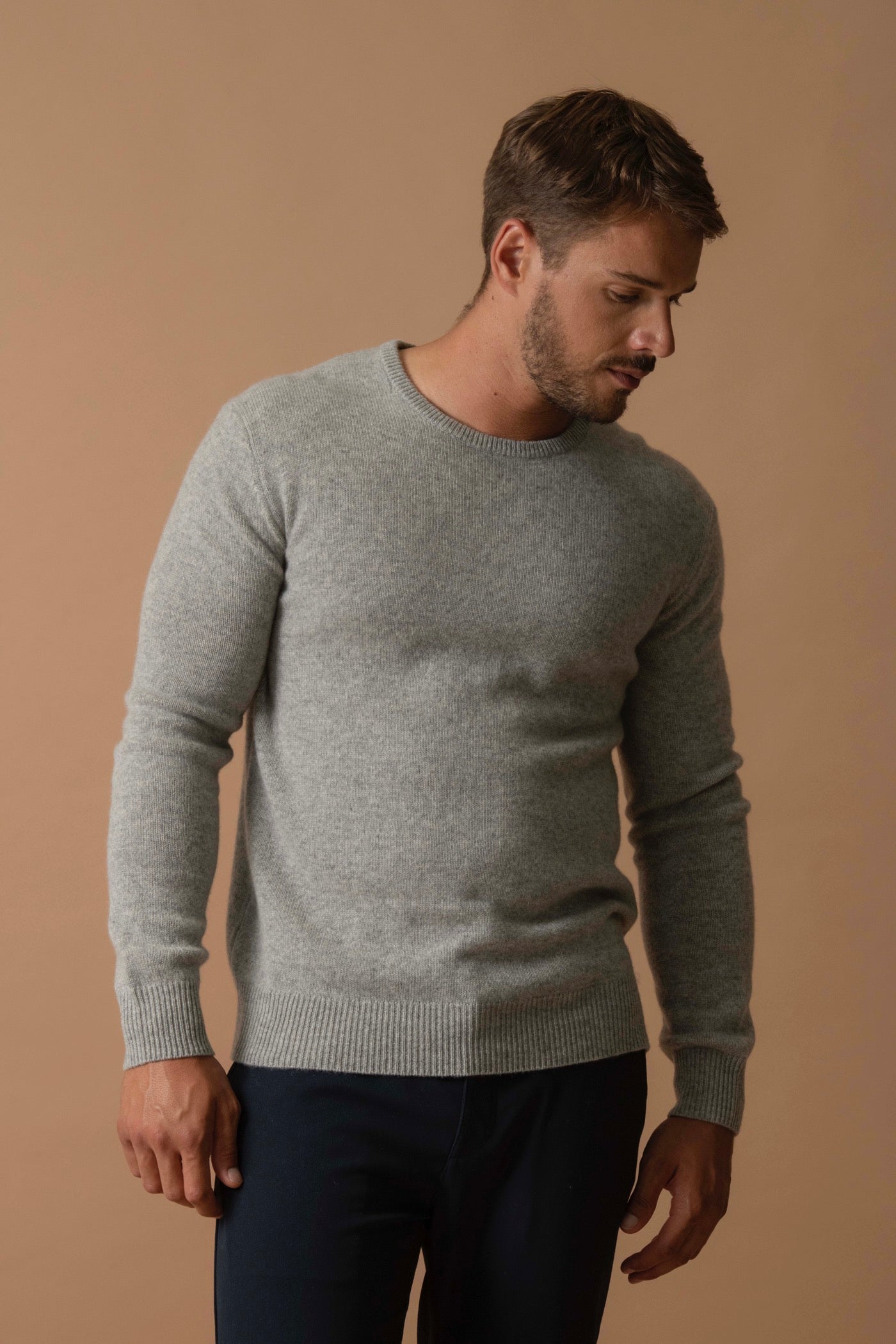 Jersey Cuello Redondo 4 Hebras - Eden - Nuage Chiné