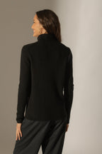 Pull Col Roulé 4 Fils - Willow - Noir