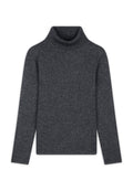 Pull Col Roulé 4Fils Willow - Anthracite Chiné
