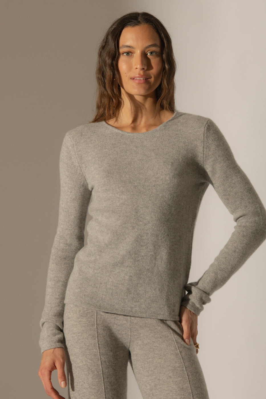 Pull Col Rond 4Fils Marya - Nuage Chiné