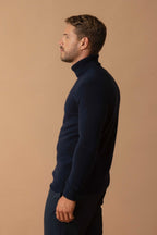 Jersey Cuello Vuelto 4 Hilos - Marius - Navy