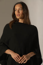 4-Ply Poncho - Georgia - Black