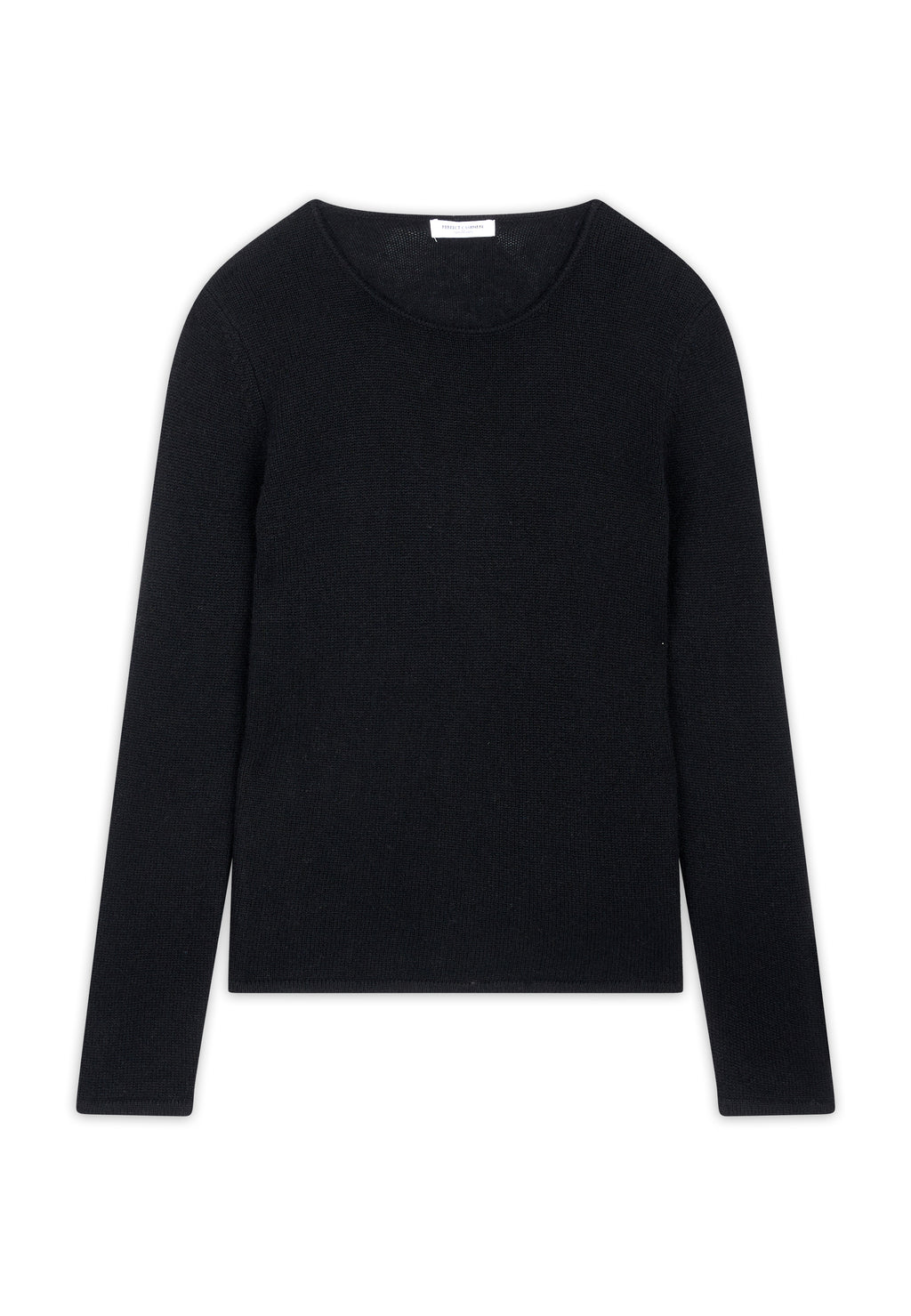 4 Thread Round Neck Sweater - Marya - Black