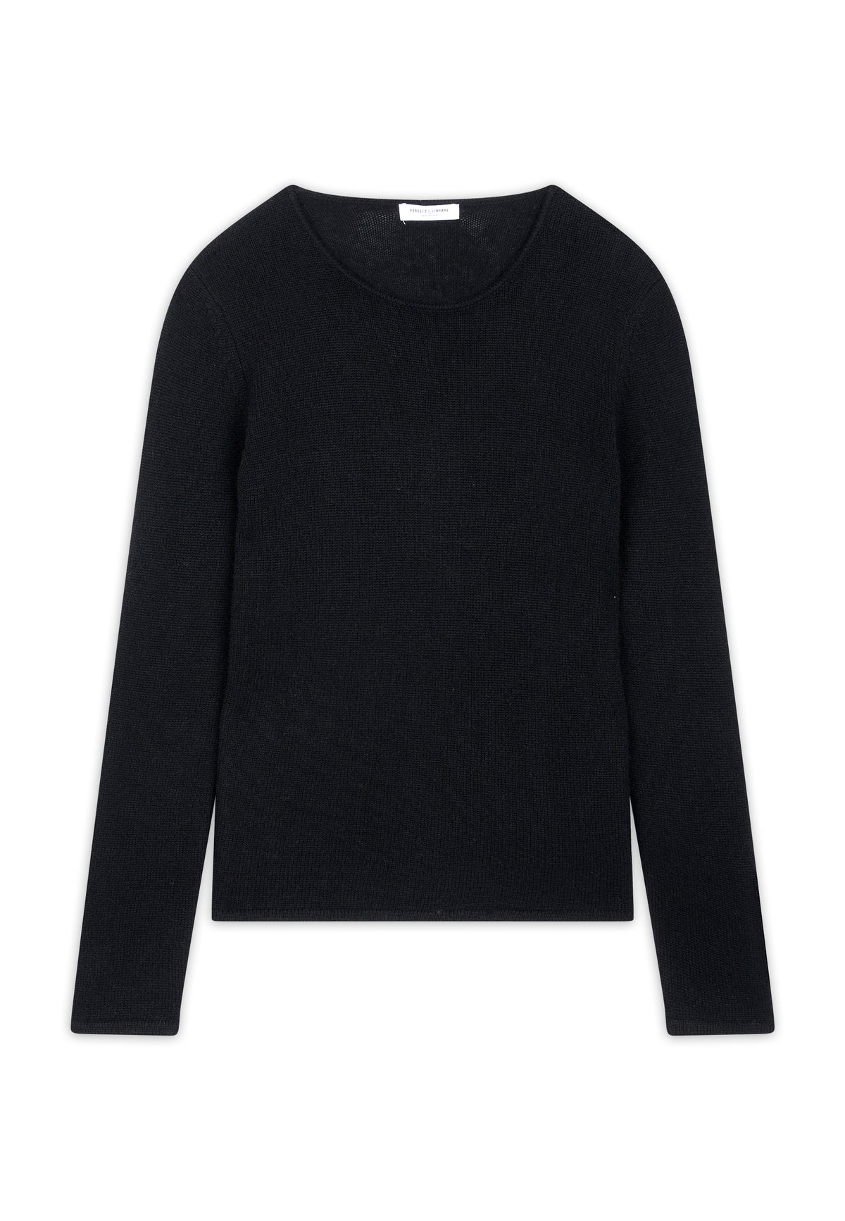 4 Thread Round Neck Sweater - Marya - Black