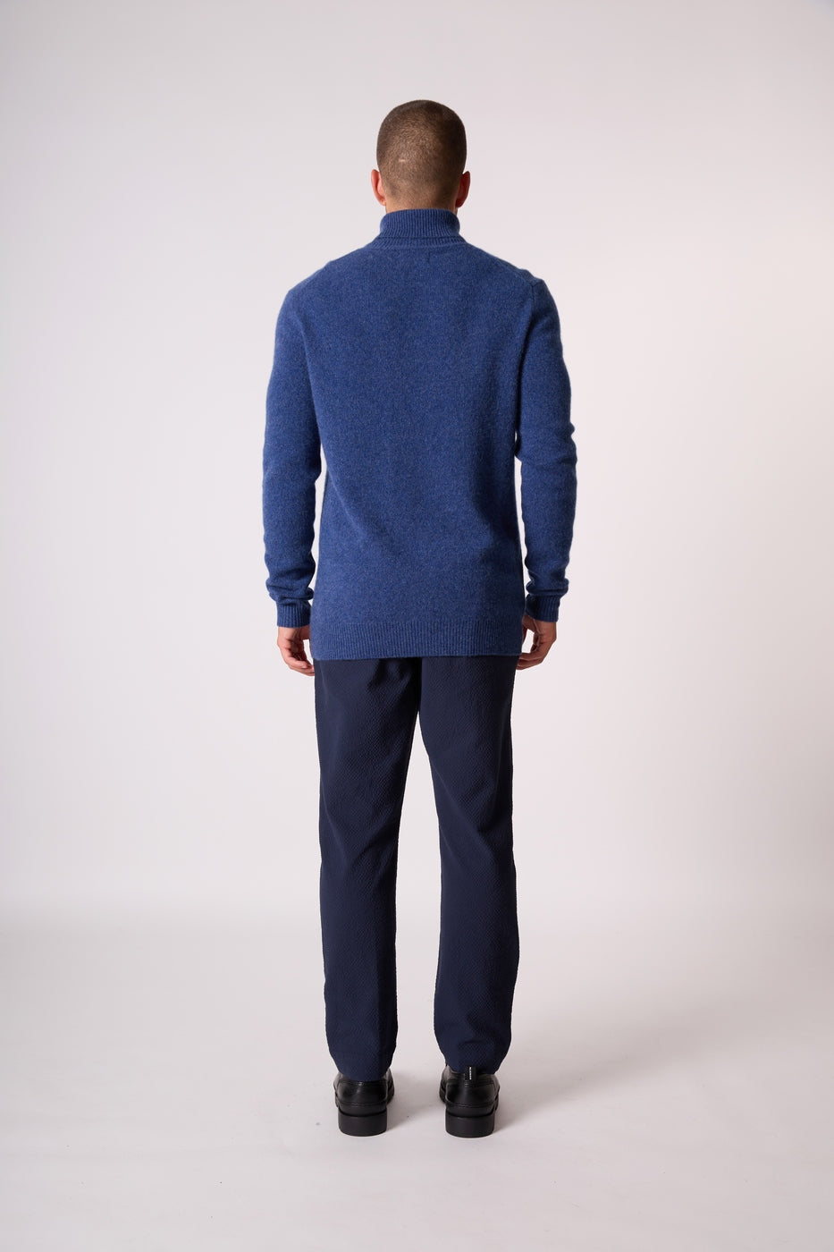 Pull Col Roulé 4Fils Marius - Océan Chiné