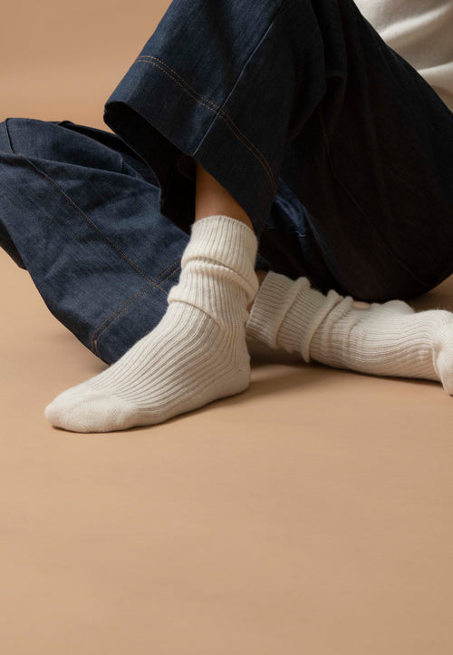 Chaussettes 4 Fils - Molilou - Neige