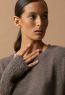 Mitaines 6 Fils - Jelo - Taupe Chiné