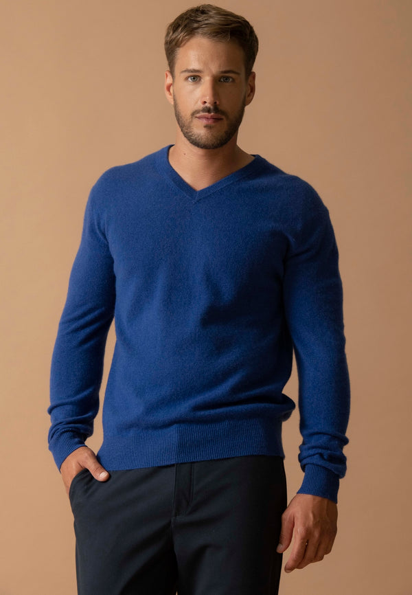 Maglione Scollo a V Alexander - Oltremare