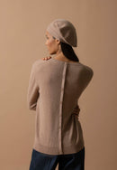 Béret 4 Fils - Cloe - Camel Chiné