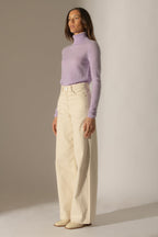 Roll Neck Jumper - Ashley - Mauve
