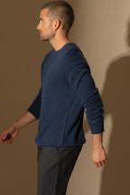 Round Neck Jumper - Soan - Midnight