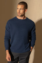 Round Neck Jumper - Soan - Midnight