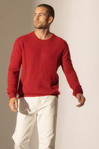 Pull Col Rond - Soan - Rubis