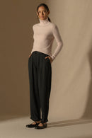 Pull Col Roulé - Elly - Poudre