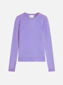 Pull Col Rond - Kylie - Lavande