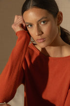 Pull Col Bateau Megan - Safran