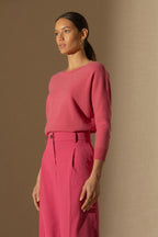 Pull Chauve Souris Molly - Fraise