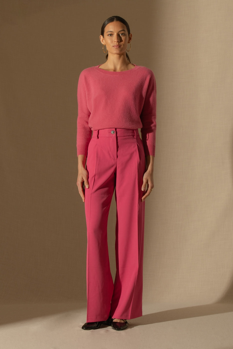 Pull Chauve Souris Molly - Fraise