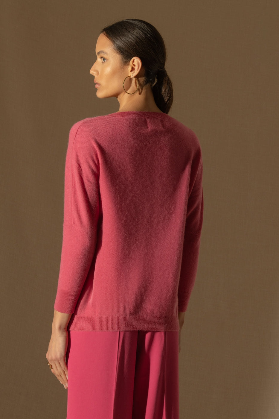 Pull Chauve Souris Molly - Fraise