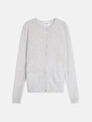 Cardigan Col Rond - Amy - Gris Perle Chiné