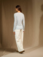Round Neck Jumper - Wilma - Frost
