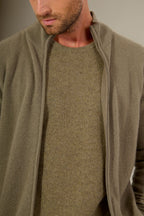 Gilet Zippé Col Montant Cody - Vert Armée