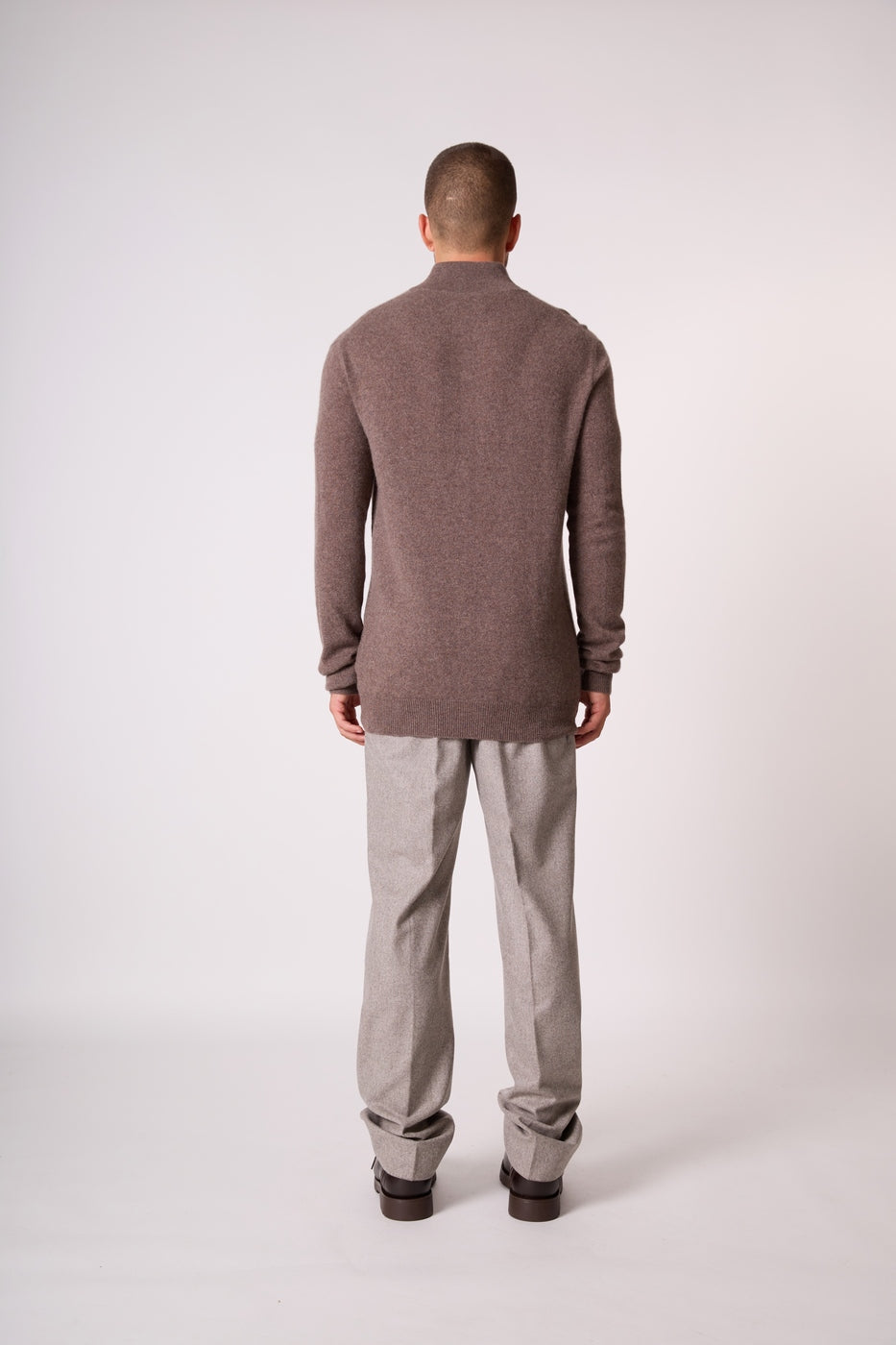 Jersey Camionero - Greg - Taupe Jaspeado