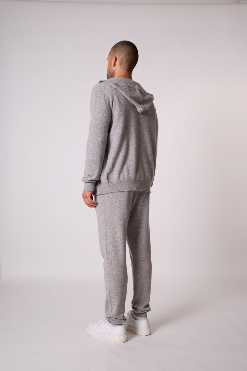 Chaleco con capucha y cremallera - Eldo - Heather Cloud