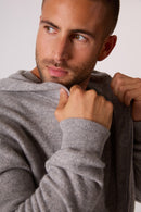 Gilet Zippé Capuche - Eldo - Nuage Chiné