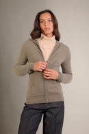 Gilet Zippé Capuche - Emma - Army