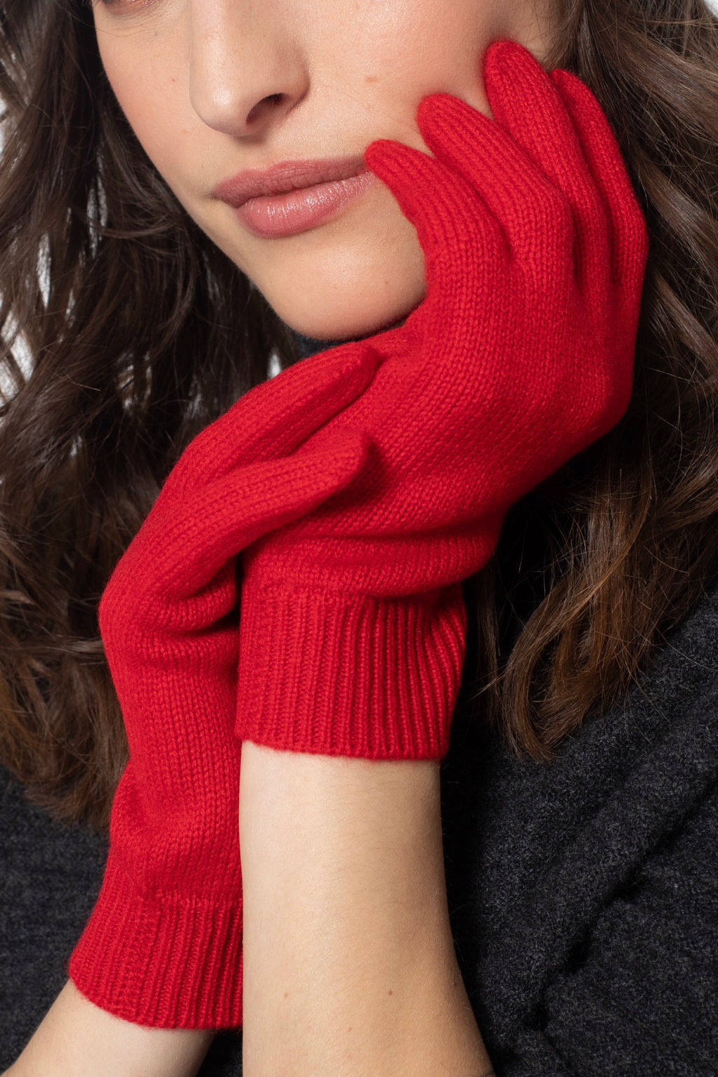 Gants 4 Fils Hailey - Rouge