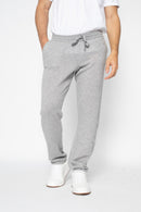Jogging Stuart - Nuage Chiné - 100% Cachemire 2 Fils - Jersey - Homme