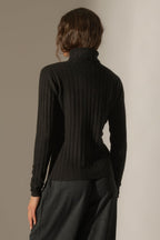 Roll Neck Jumper - Craigton - Black