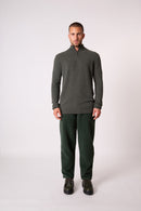 Pull Camionneur - Greg - Kaki Chiné