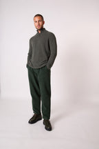 Trucker Jumper - Greg - Khaki Marl