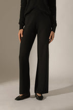 Wide-Leg Trousers - Eloa - Black