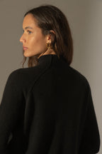 Pull Col Montant - Mollayra - Noir