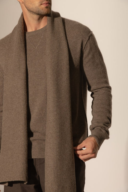 Écharpe 4 Fils - Louane - Taupe Chiné