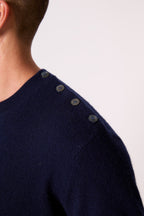 Pull Col Rond Marin Gabriel - Marine