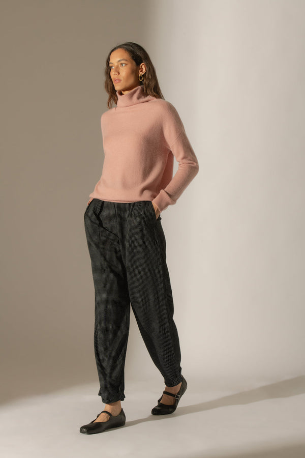 Jersey de cuello alto - Nethan - Palo de rosa