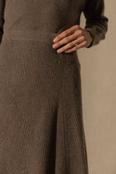 Jupe - Shaw - Taupe Chiné