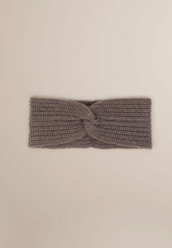 8-Draads Hoofdband Eithne - Gemêleerd Taupe