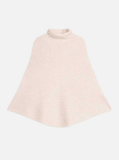 Cape Col Montant 6 Fils - Gache - Beige Chiné