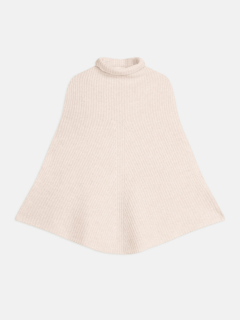 Cape Col Montant 6 Fils - Gache - Beige Chiné