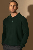 Polo Mangas Largas - Spencer - Ciprés