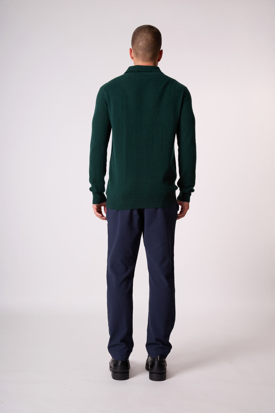 Polo Mangas Largas - Spencer - Ciprés