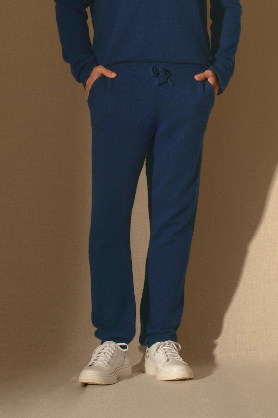 Jogging Stuart - 100% Cachemira 2 Hilos - Medianoche - Men
